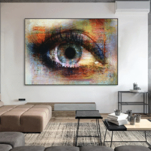 Abstract Eyes Texture Canvas Paintings Graffiti Art Posters And Prints Street Art Canvas Pictures Eyes Art Home Wall Decoration