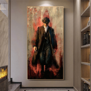 Shelby Portrait Posters and Prints Peaky bders Graffiti Art Canvas Paintings on The Wall for Home Decoration No Frame