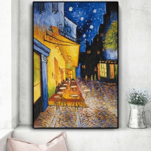 Classic Oil Paintings Wall Art Van Gogh Cafe Night Terrace Canvas Posters And Prints Living Room Bedroom Decoration GiftsC250326