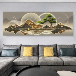 Modern Luxury Landscape Painting for Living Room Wall Art Poster Canvas Painting Home Decor Aesthetic Frameless DecorXJ241104