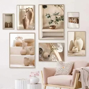 ic Vase Still Life Canvas Painting Ins Style Aesthetic Wall Art Bohen Poster Prints Picture for Modern Living Room Decor R250625